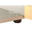 2012348123356-Armoire mi-haute IDRA/DUAL -  L80 x H102 x P47 - 2 portes - 2 tablettes métal DS - Corps anthracite - Portes et de--4