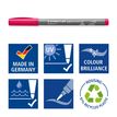 4007817096932-STAEDTLER Pigment brush 371 - 36 feutres pointe pinceau - couleurs assorties - encre Multi Ink intense--5