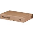 Logistipack XS - Postdoos - 24.5 cm x 14.5 cm x 3.3 cm - bruin