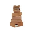 2012348669069-Boîte postale d'expédition - 15 cm x 10 cm x 7 cm - kraft - Logistipack-Avant-0