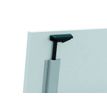3253310171602-Table de réunion abattantes angle à droite - L200 x P80 cm - pied alu - plateau imitation érable--3