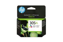 HP 305XL - hoog rendement - driekleur op verfbasis - origineel - inktcartridge