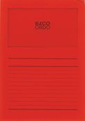 ELCO ordo classico - L-vormige map - 220 x 310 mm - felrood (pak van 10)