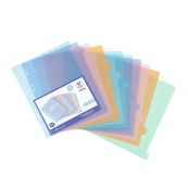 Viquel PropySoft A4+ MAXI - Verdeler - 12 onderdelen - met tabbladen - verschillende kleuren
