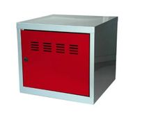 Pierre Henry - Kastje - rood, aluminium