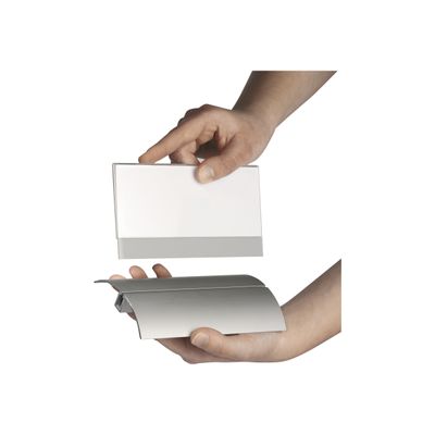 4005546802909-Durable - 2 Porte-noms rigides - 61 x 210 mm-Angle gauche-2