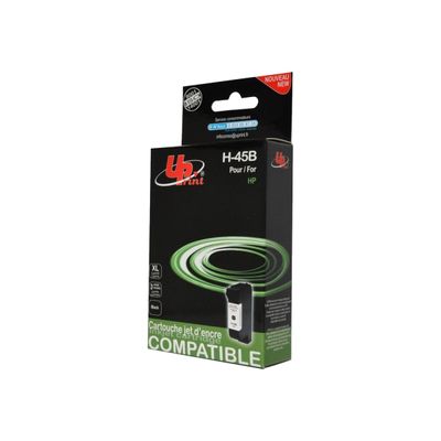 3584770891749-Cartouche compatible HP 45 - noir - Uprint-Angle droit-0